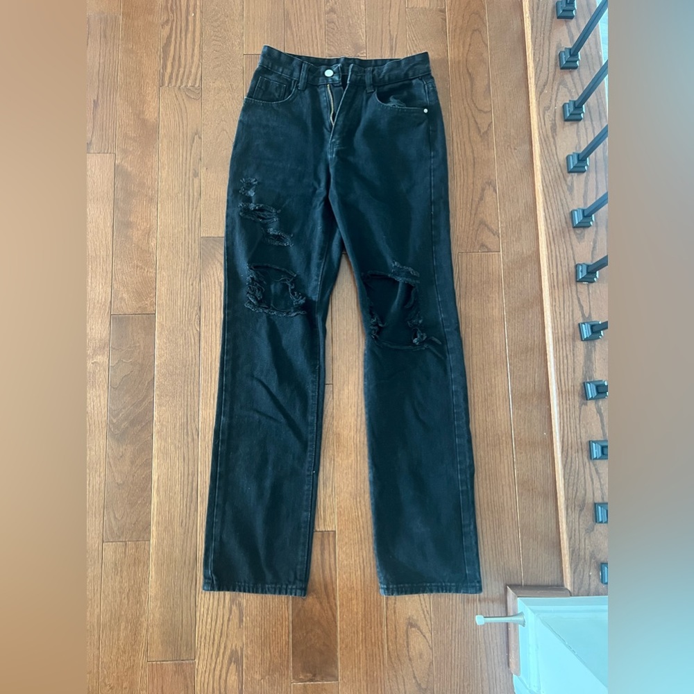 Blue Ripped Jeans